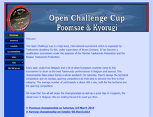 Tablet Screenshot of challengecup.be